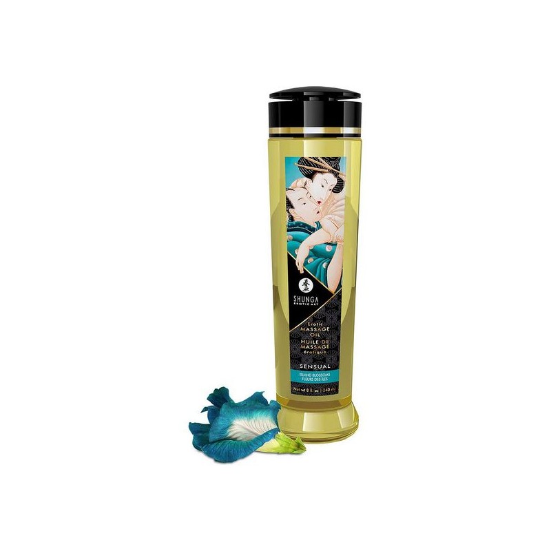 Масло для эротического массажа Island Blossoms Shunga Sensual (240 ml)