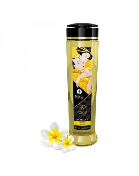 Massage Oil Serenity Monoi Shunga Aphrodisiac (250 ml)