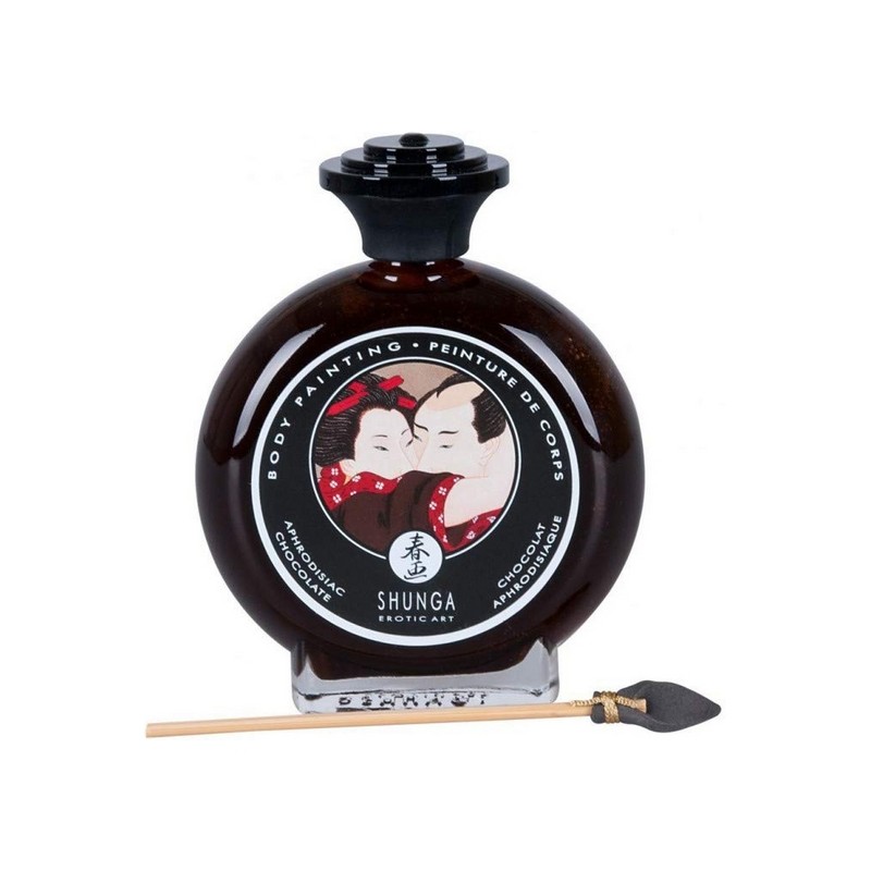 Body Paint Shunga 6500_13482 Chocolate (100 ml) (100 ml)