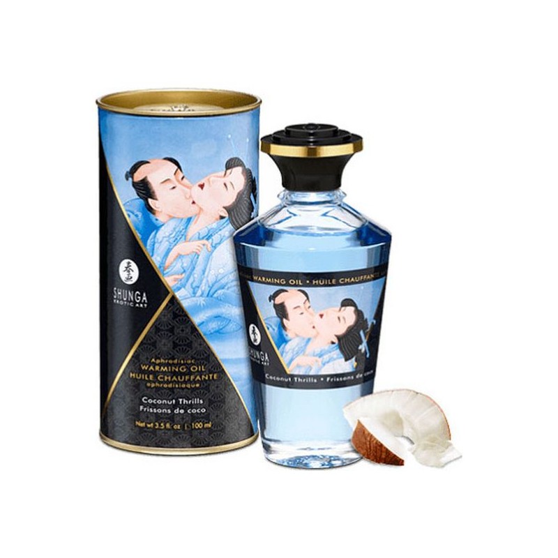 Erotiskā masāžas eļļa Shunga Kokosrieksts (100 ml)