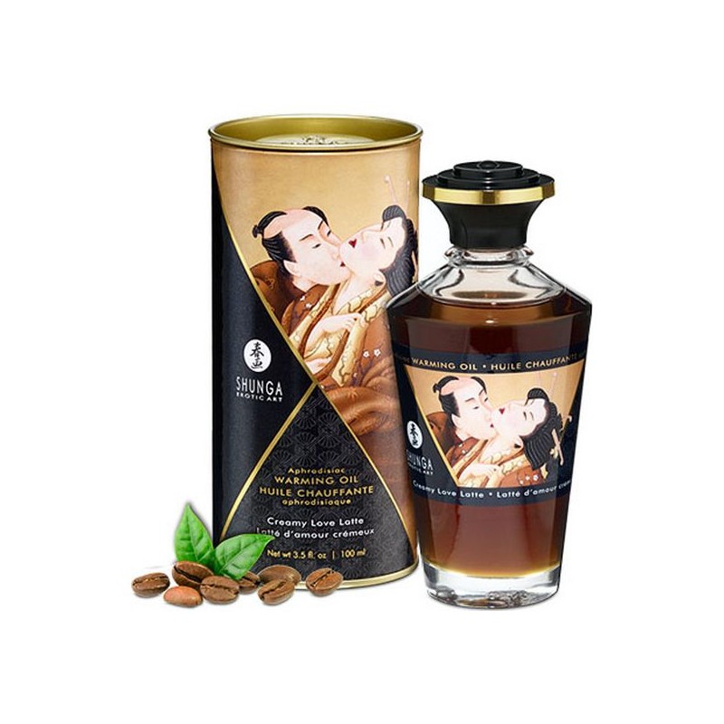 Масло для эротического массажа Shunga Кафе (100 ml)