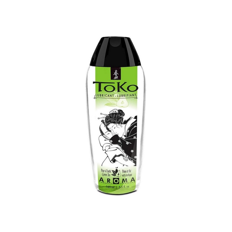 Lubrikants ar Eksotiskās Zaļās Tējas un Bumbieru Garšu Toko (165 ml) Shunga SH6411