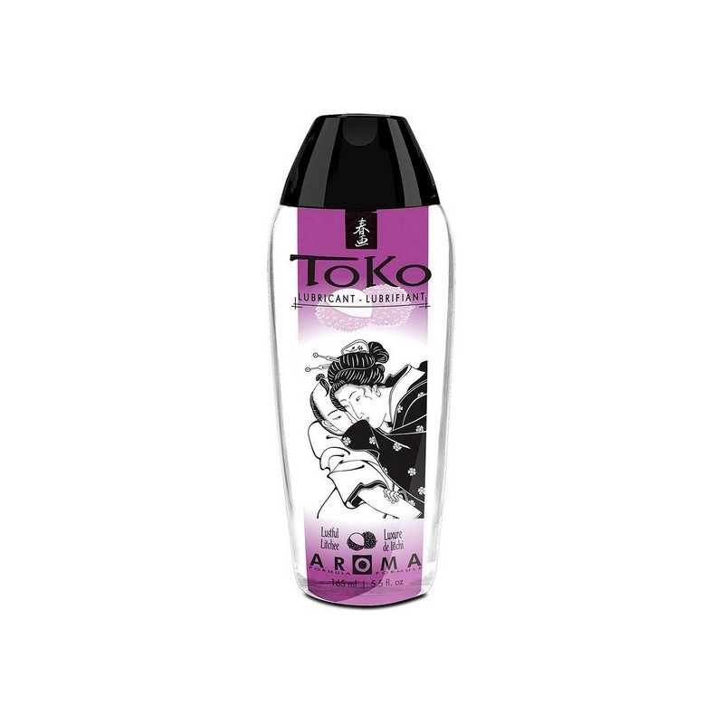 Lubrificante all'Lustful Litchee Toko (165 ml) Shunga SH6421 Dolce (165 ml)