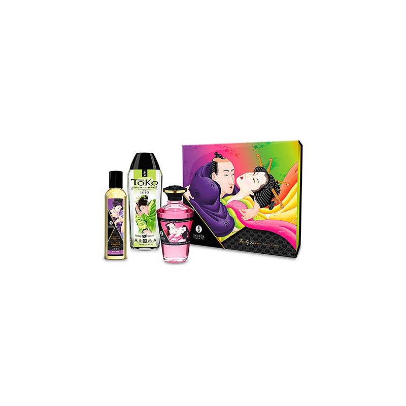 Lielais baudas komplekts Shunga Fruity Kisses (3 pcs)