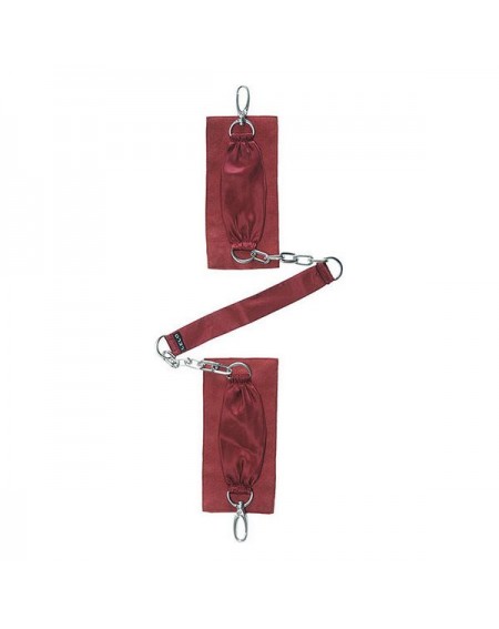 Sutra Chainlink Cuffs Red Lelo 6655