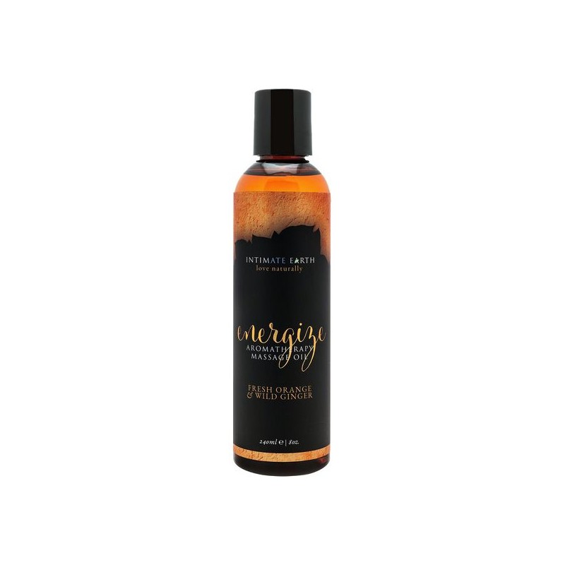 Erotiskā masāžas eļļa Intimate Earth citrona (240 ml)