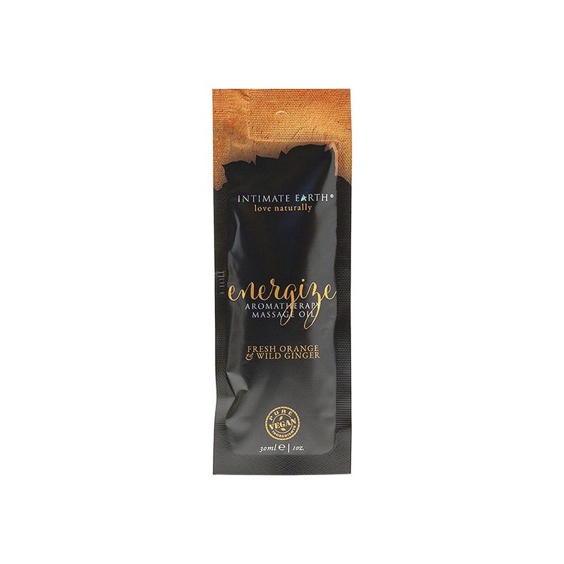 Erotiskā masāžas eļļa Intimate Earth citrona (30 ml)