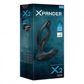 Massaggiatore per Prostata Xpander X2 Silicone Noir Joydivision 5152720000 (9,5 cm)