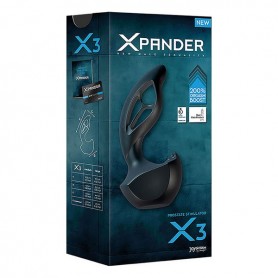 Xpander X3 Silicone Noir Prostate Massag Joydivision Xpander X3