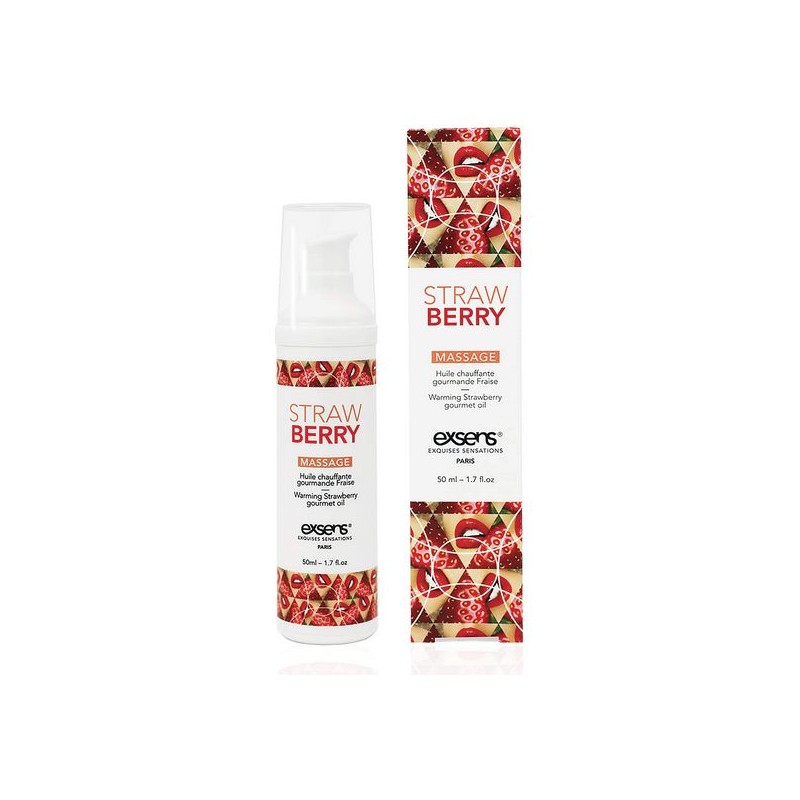 Erotic Massage Oil Exsens Strawberry