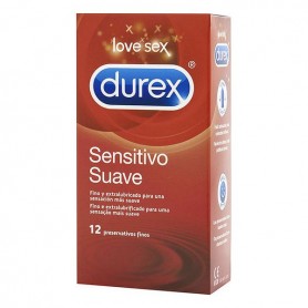 Prezervatīvi Durex Sensitivo Suave Ø 5,6 cm (12 uds)
