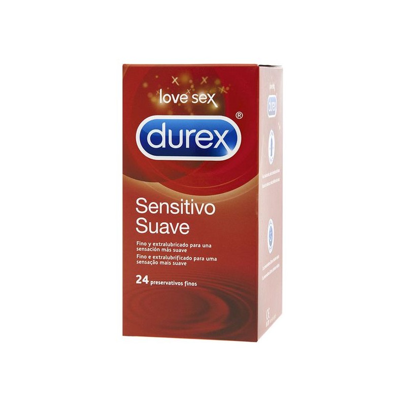 Condoms Durex Sensitivo Suave (24 uds)