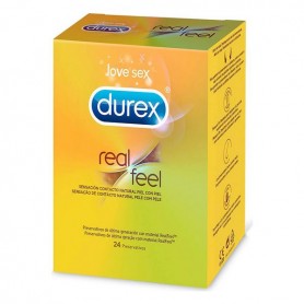 Prezervatīvi Durex Real Feel (24 uds)