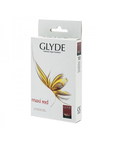 Презервативы Glyde Maxi Red 19 cm Нет Ø 5,6 cm