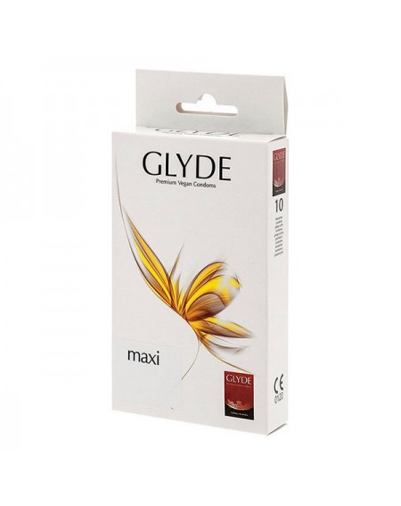 Презервативы Glyde Maxi 19 cm (10 uds)