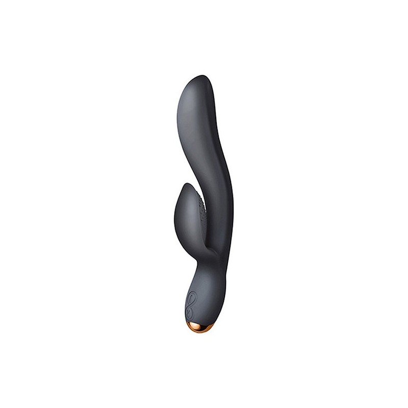 Vibratore Rabbit Rocks-Off Regala Nero