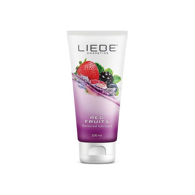 Lubrikants Uz Ūdens Bāzes Liebe Sarkanās ogas (100 ml)