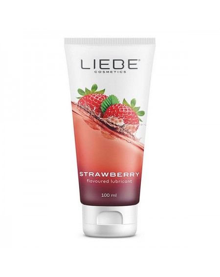 Waterbased Lubricant Liebe Strawberry (100 ml)