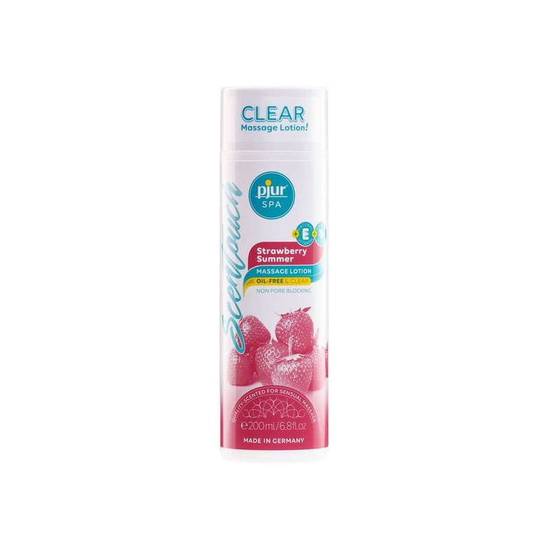 Massage Lotion Pjur 13160 Strawberry (200 ml) (200 ml)