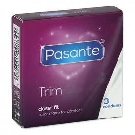 Prezervatīvi Pasante Trim 18 cm (3 pcs)