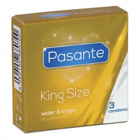 Condoms Pasante King Size 20 cm (3 pcs)