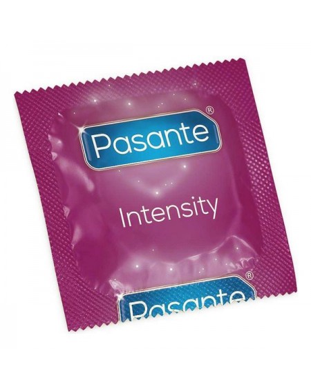Condoms Pasante Intensity 19 cm 54 mm (3 pcs)
