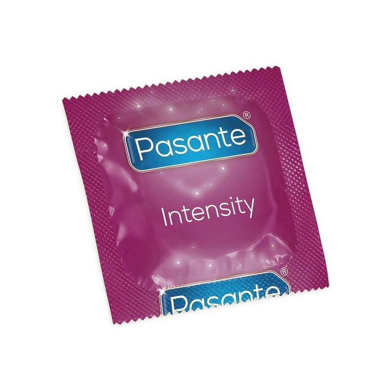 Condoms Pasante Intensity 19 cm 54 mm (3 pcs)
