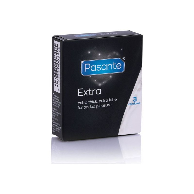 Condoms Pasante Extra 18 cm (3 pcs)