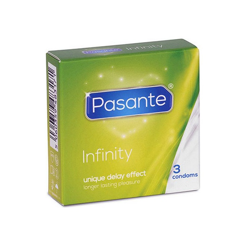 Condoms Pasante Pasante 19 cm (3 pcs)