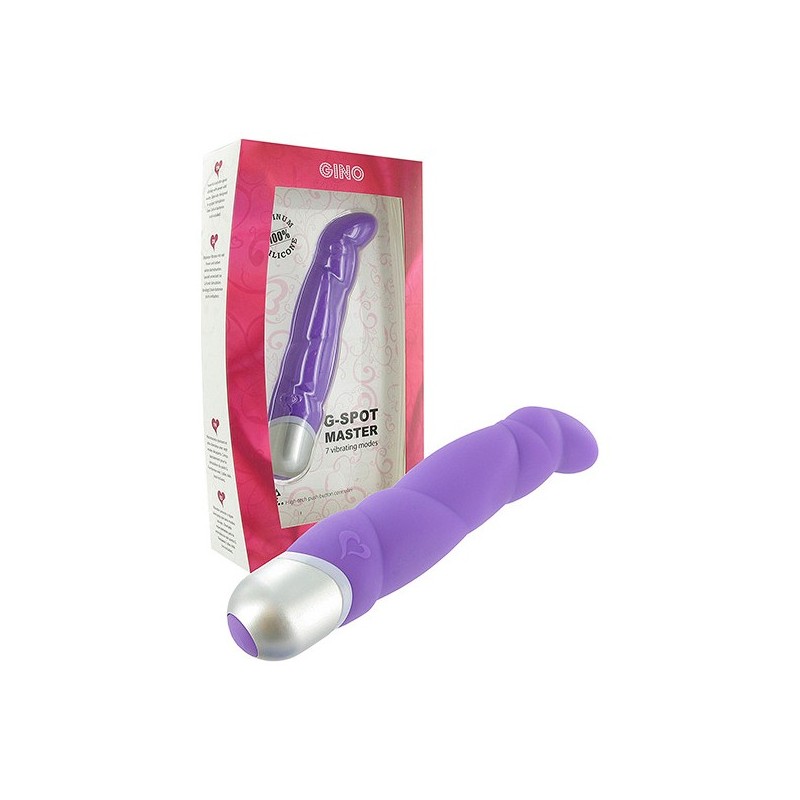 Вибратор Gino пурпурный FeelzToys E21306