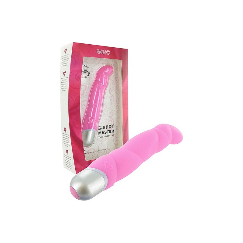 Вибратор Gino розовый FeelzToys 4966