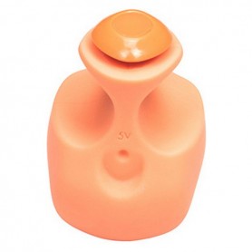 Vibratore Mini Dame Products FIN01C Corallo