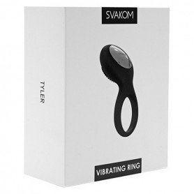 Виброкольцо Tyler, черное Svakom 3100523