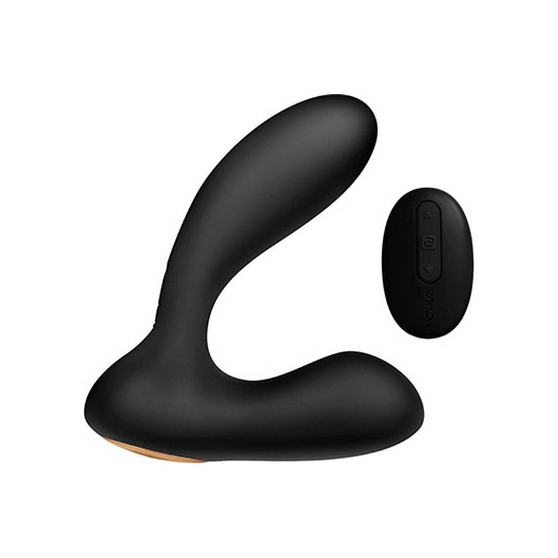 Vick Powerful Plug Silicone Noir Prostate Massag Svakom
