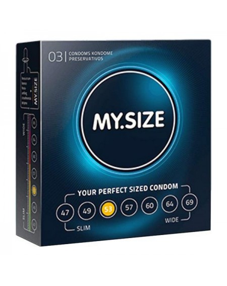 Condoms MY.SIZE 04111670000 (3 pcs) 17,8 cm