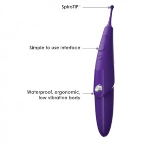 Vibratore per il Punto-G Zumio Spirotip Lilla