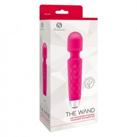 Vibratore per il Punto-G S Pleasures The Wand Rosa Fuxia