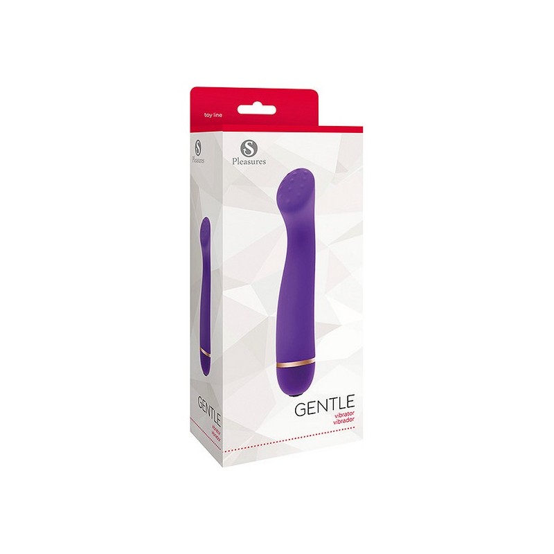 Vibratore S Pleasures Gentle Lilla