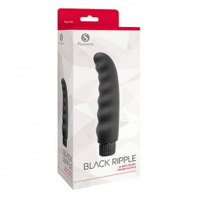 Vibrators S Pleasures Ripple Black Melns