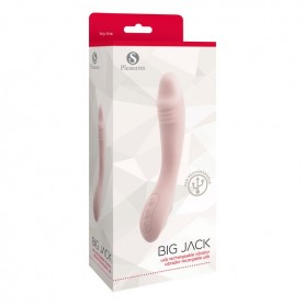 Вибратор S Pleasures Big Jack Розовый