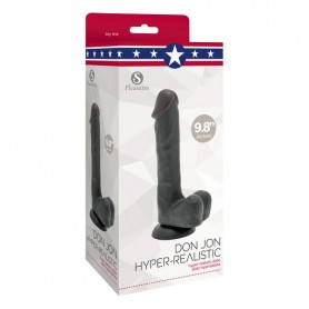 Dildo S Pleasures Don Jon Nero (20 cm)