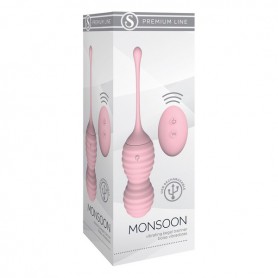 Vaginālās Lodītes S Pleasures Monsoon Rozā