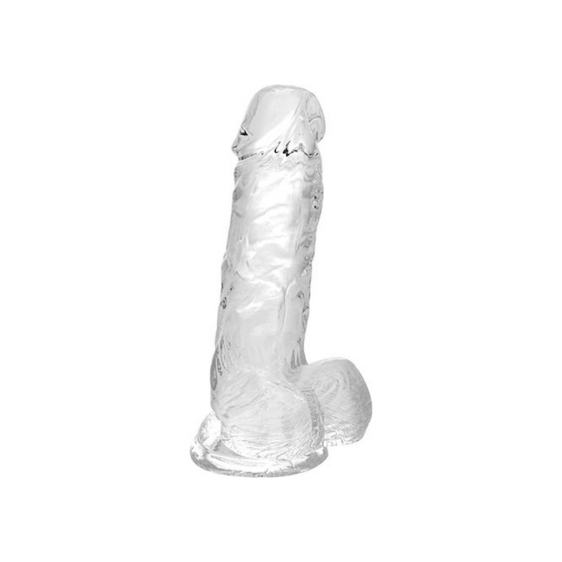 Dildo S Pleasures Transparent (Ø 3,5 cm)