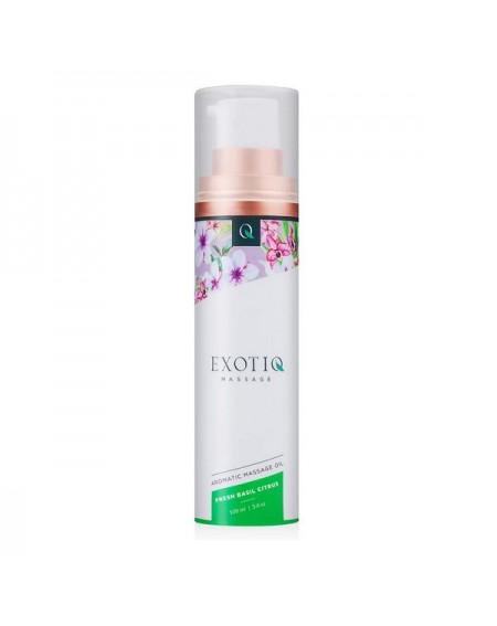 Erotic Massage Oil Exotiq Citric Basil (100 ml)