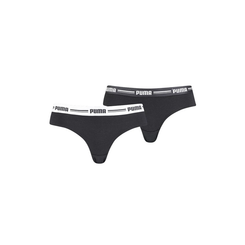 Biksītes Puma Microfibre 603041001 200 Melns (2 uds)