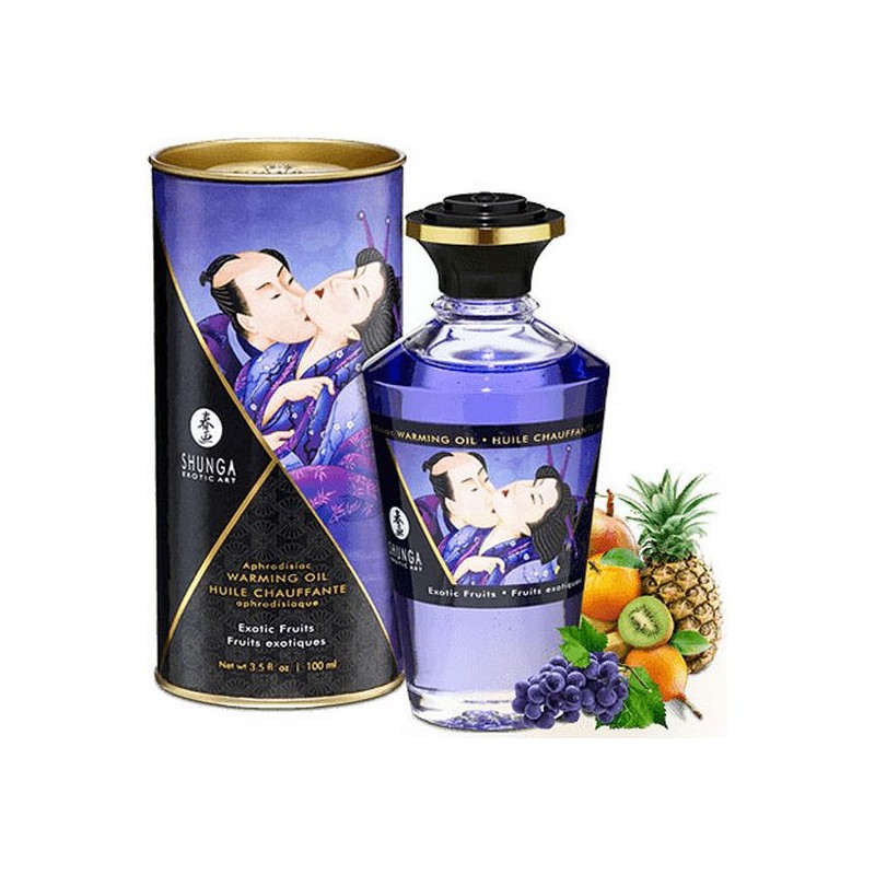 Масло для эротического массажа Shunga Экзотические фрукты (100 ml)