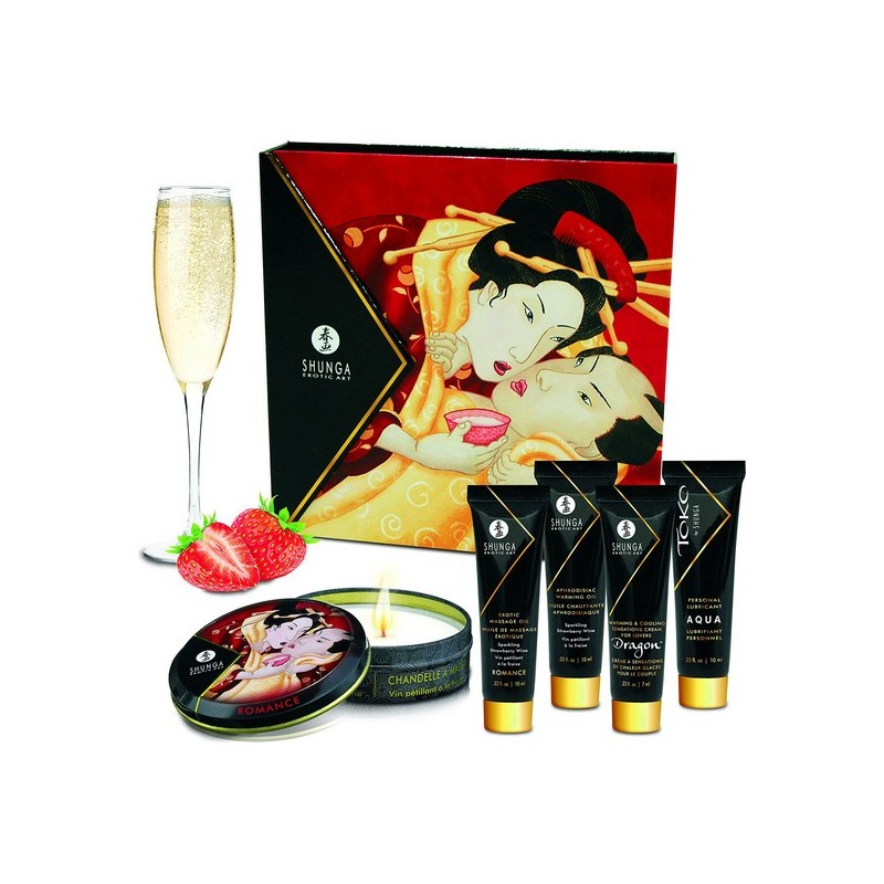Vino espumoso de fresa Geisha Shunga SH8208