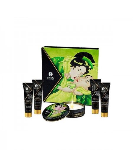 Geisha Экзотический органический зеленый чай Shunga SH8211