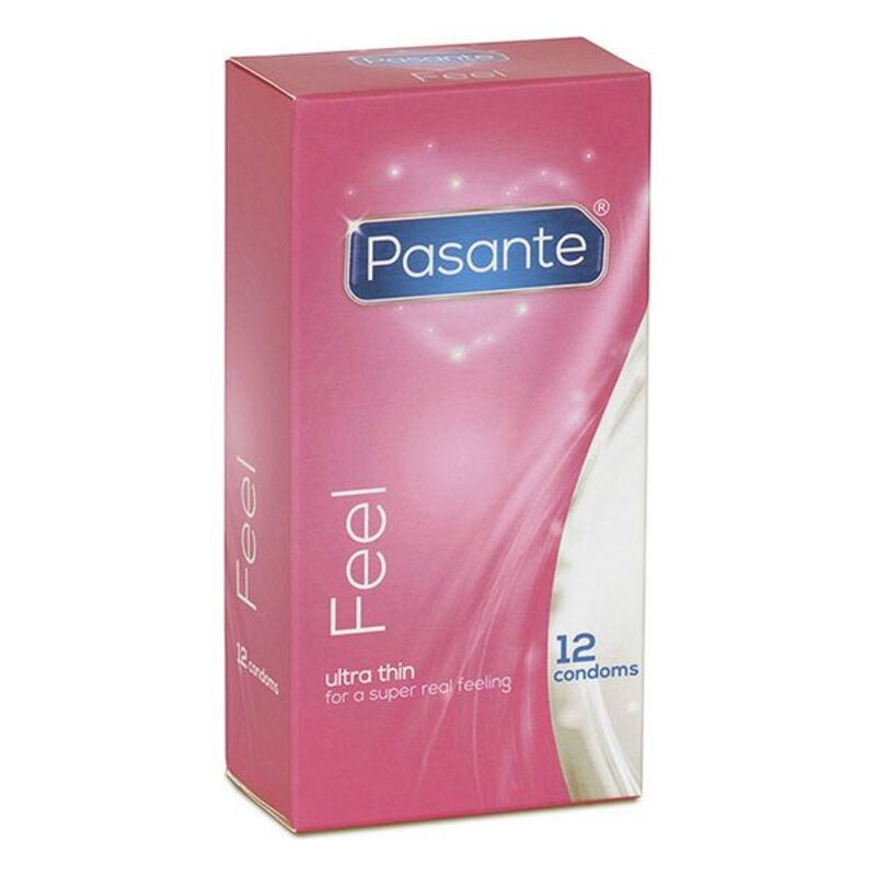 Презервативы Pasante Feel 18 cm (12 uds)