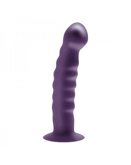 Dildo S Pleasures Bumpy Silicone Purple